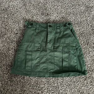 Green Cargo Skirt size 2